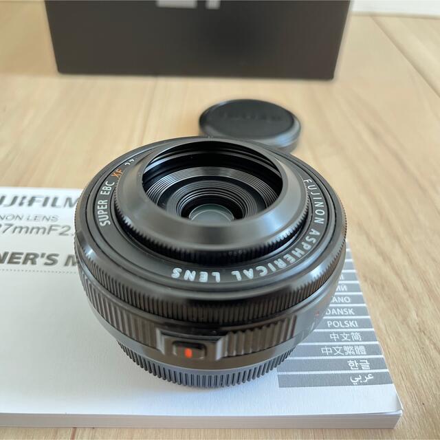 富士フイルム(フジフイルム)の富士フイルム XF27mm F2.8 R WR 美品 スマホ/家電/カメラのカメラ(レンズ(単焦点))の商品写真