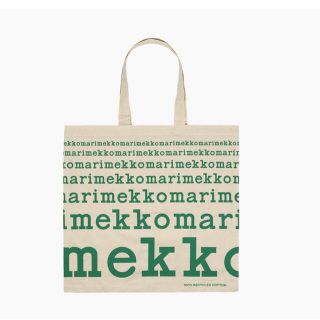 マリメッコ(marimekko)のマリメッコ ■ノベルティ■トートバッグ■2022SS■緑■ファブリックトート(トートバッグ)