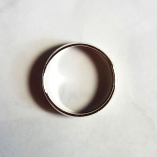 未使用品SVシルバー925リング指輪15号プレーン甲丸男性メンズ女性レディース メンズのアクセサリー(リング(指輪))の商品写真