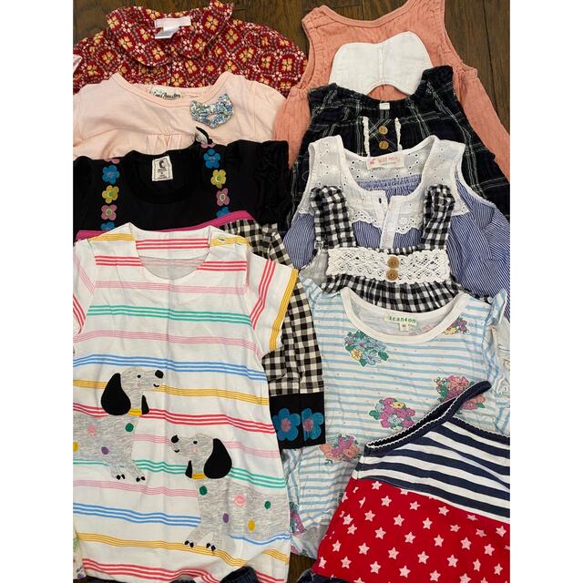 Branshes(ブランシェス)の【80サイズ まとめ売32着】女の子服 bebe、エニファム、ブランシェスなど キッズ/ベビー/マタニティのベビー服(~85cm)(Ｔシャツ)の商品写真