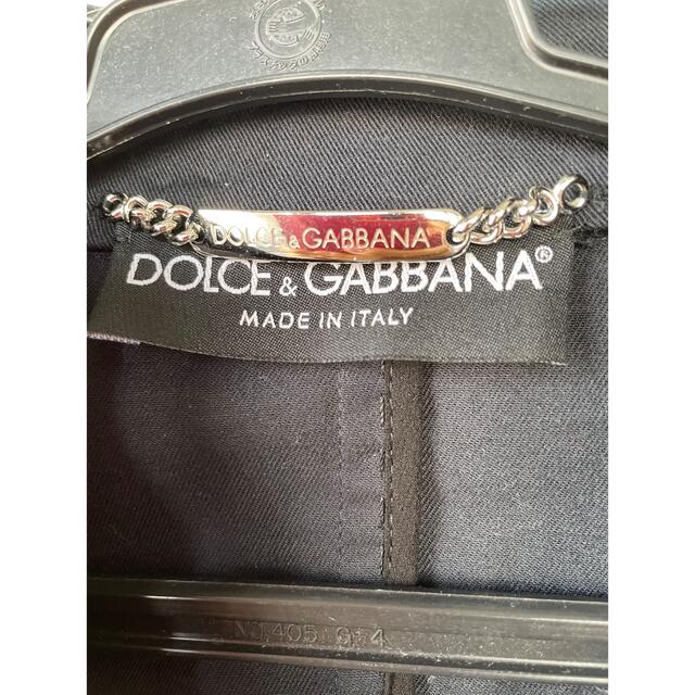 DOLCE&GABBANA(ドルチェアンドガッバーナ)のDolce&Gabbana ドルチェ&ガッバーナ　黒　ブレザー ジャケット　高級 レディースのジャケット/アウター(テーラードジャケット)の商品写真