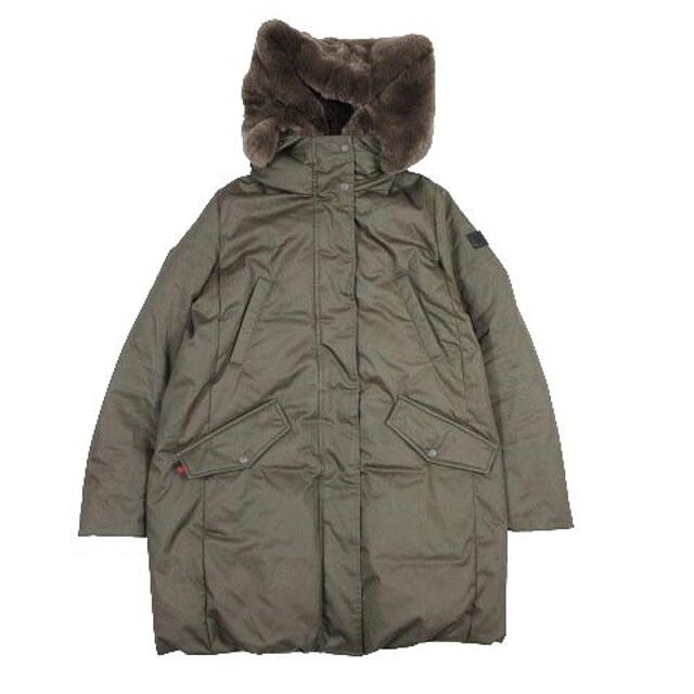 88cm袖丈ウールリッチ 美品 COCOON PARKA コクーン パーカー 現行タグ