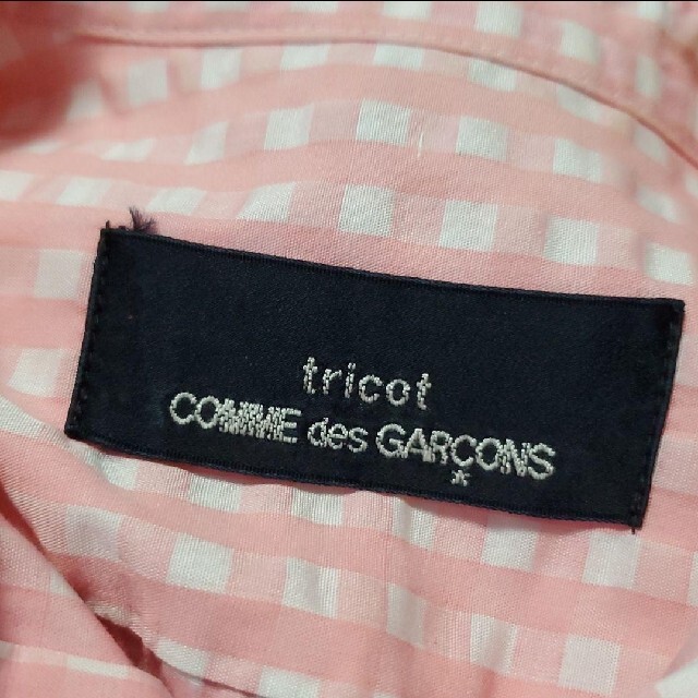 COMME des GARCONS(コムデギャルソン)のtricot COMME des GARCONS　ギンガムチェック　ワンピース レディースのワンピース(ひざ丈ワンピース)の商品写真