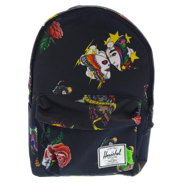 CHALLENGER チャレンジャー 20SS Herschel Supply LOVE EAR ART バックパック DAILY BACKPACK ブラック ハーシェル サプライ ラブ・イヤー・アート