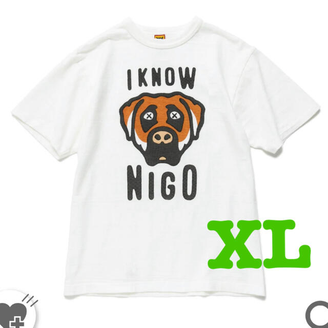 HUMAN MADE I KNOW NIGO KAWS T-SHIRT