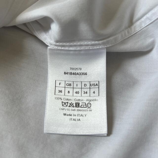 美品 Dior ノーカラーシャツ | diamundialfuturos.concytec.gob.pe
