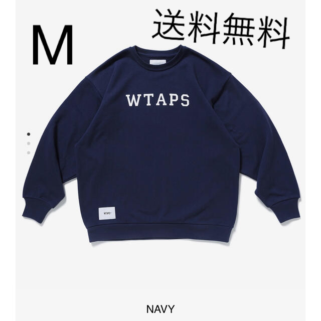 メンズMサイズ ACADEMY SWEATER COPO NAVY ネイビー