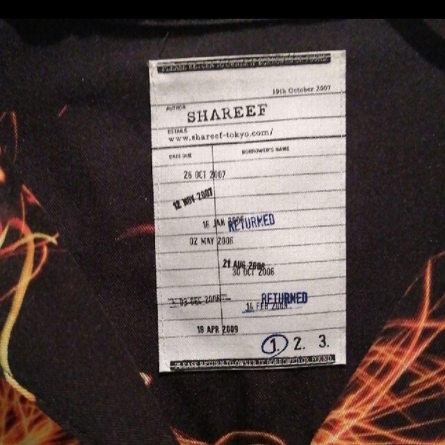 SHAREEF(シャリーフ)の【火花　18ss】SHAREEF　オープンカラーシャツ　HARE  ZARA メンズのトップス(シャツ)の商品写真