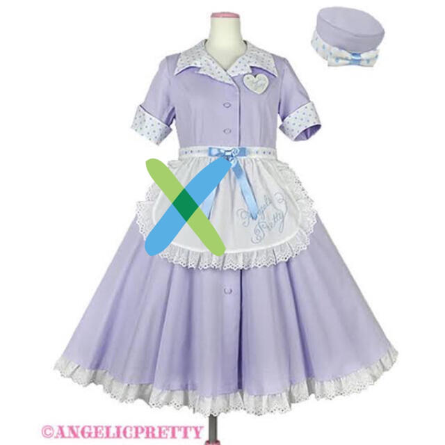 Angelic Pretty Milkshake サーキュラーワンピースセット