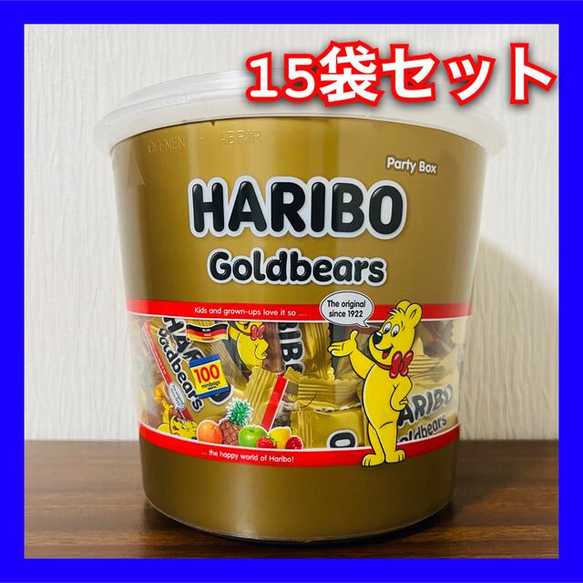 Golden Bear(ゴールデンベア)のハリボー　10g ゴールデンべアミニ　15袋 食品/飲料/酒の食品(菓子/デザート)の商品写真