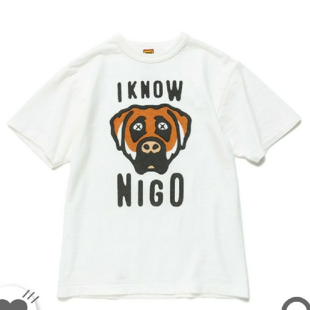 HUMAN MADE I KNOW NIGO KAWS T-SHIRT