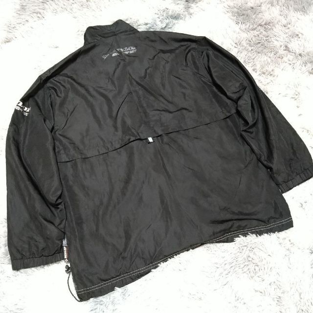 DUNLOP(ダンロップ)のダンロップ ジャケット アウター ウィンドブレーカー ブラック Mサイズ メンズのジャケット/アウター(スタジャン)の商品写真