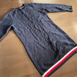 トミーヒルフィガー(TOMMY HILFIGER)のTOMMY ひざ丈ニットワンピース(ひざ丈ワンピース)