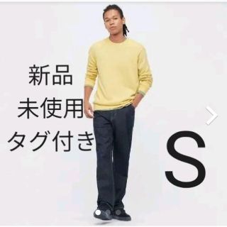 ユニクロ(UNIQLO)のウォッシャブルコットンクルーネックセーター　ユニクロ(ニット/セーター)