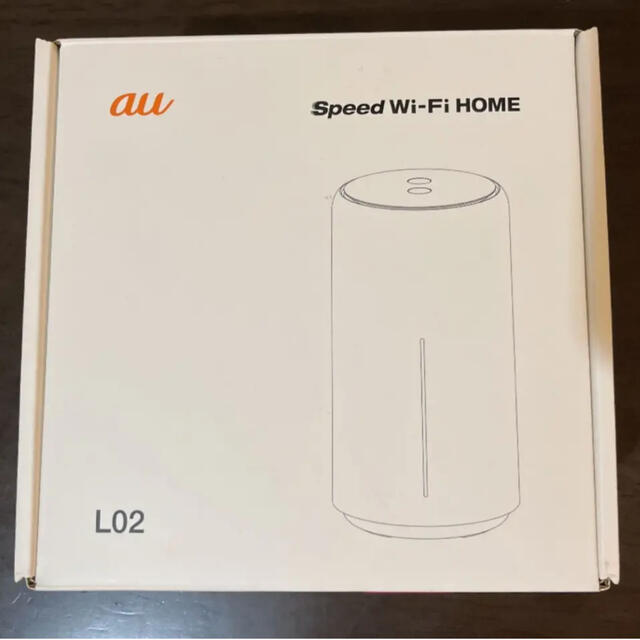 HUAWEI(ファーウェイ)のau Speed Wi-Fi HOME ホワイト L02 HWS33SWA スマホ/家電/カメラのPC/タブレット(PC周辺機器)の商品写真