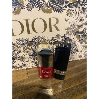 ディオール(Dior)のディオール　ネイル&ルージュセット　ミニサイズ(コフレ/メイクアップセット)