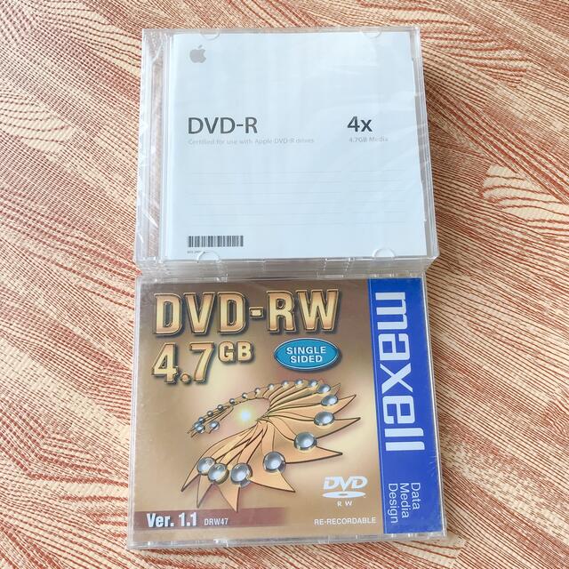 maxell(マクセル)のDVD-R DVD-RW 6枚 エンタメ/ホビーのDVD/ブルーレイ(その他)の商品写真