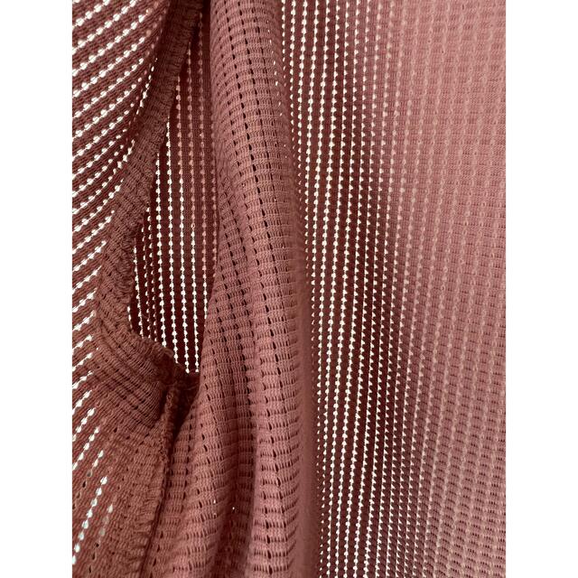 ZARA(ザラ)のザラ ＊ メッシュ ジャケット ブルゾン トップス ピンク 春色 XS レディースのジャケット/アウター(ブルゾン)の商品写真