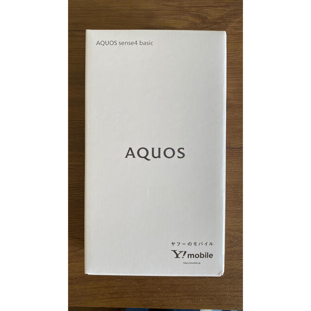 AQUOS sense4 basic Ymobile版SIMフリー ブラック A - スマートフォン本体