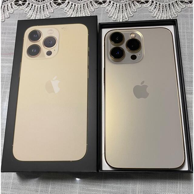 極美品 iPhone13Pro Gold 128GB SIMフリー