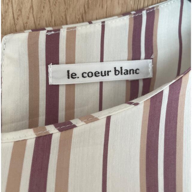 le.coeur blanc(ルクールブラン)のルクールブラン　ワンピース レディースのワンピース(ロングワンピース/マキシワンピース)の商品写真