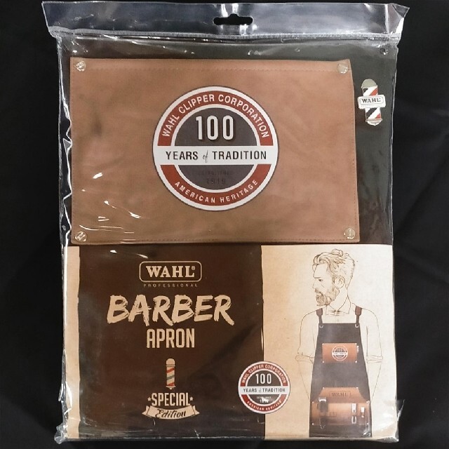限定 WAHL ウォール 100 Years Barber エプロン バーバー