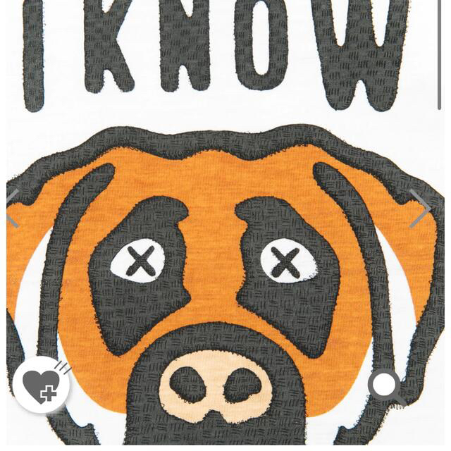 HUMAN MADE I KNOW NIGO KAWS T-SHIRT