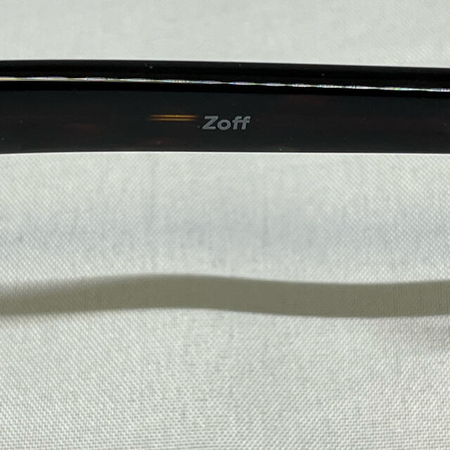 Zoff(ゾフ)の【格安美品】zoff CLASSIC度無し、べっこう、ブルーライトカット レディースのファッション小物(サングラス/メガネ)の商品写真