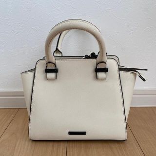 レベッカミンコフ(Rebecca Minkoff)のレベッカミンコフ　白　2wayバッグ(ショルダーバッグ)