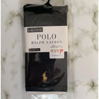 ポロラルフローレン(POLO RALPH LAUREN)のラルフローレン レギンス 7分丈 L~LL ブラック×ゴールド(レギンス/スパッツ)