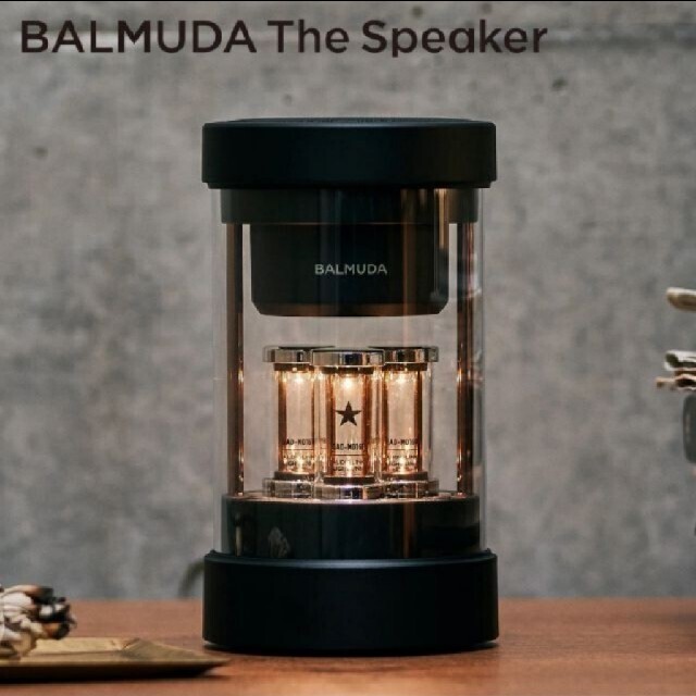 BALMUDA The Speaker M01A-BKスマホ/家電/カメラ