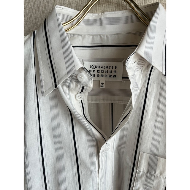 Maison Martin Margiela(マルタンマルジェラ)のkanana様専用☆Maison margiela ストライプシャツ レディースのトップス(シャツ/ブラウス(長袖/七分))の商品写真