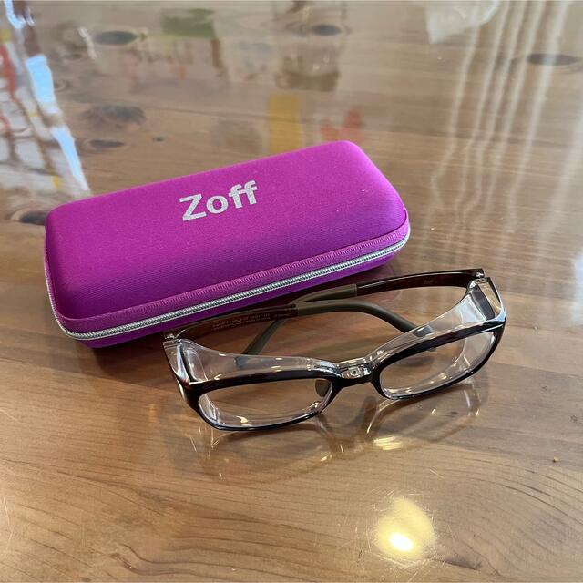 Zoff(ゾフ)の美品花粉対策メガネ（Zoff） レディースのファッション小物(サングラス/メガネ)の商品写真