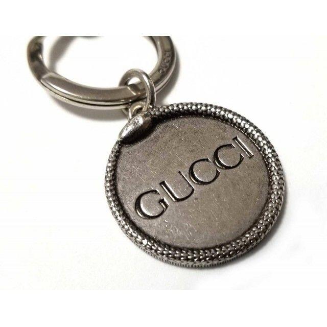 Gucci - グッチ キーリング キーホルダー メダル コイン ロゴ メタル