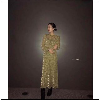 クラネ(CLANE)のCLANE DOT OPAL ONEPIECE(ロングワンピース/マキシワンピース)