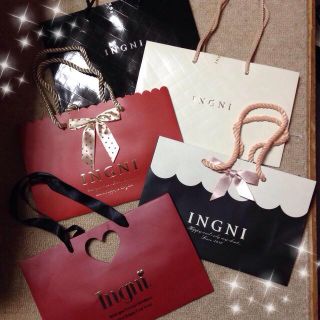 イング(INGNI)のINGNIショッパー＊限定物あり!!!(ショップ袋)