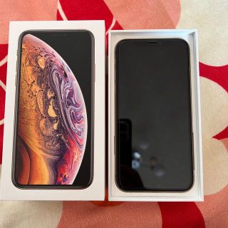 アップル(Apple)のazu様専用iPhoneXS 512ギガ　極美品　ゴールド　SIMフリー(スマートフォン本体)