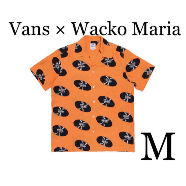 Vans × Wacko Maria ハワイアンシャツ Orangeシャツ