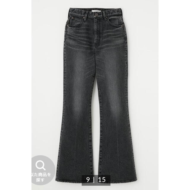 新品未使用品 MOUSSY MVS BLACK FLARE(L) 26 お買い得モデル 4200円
