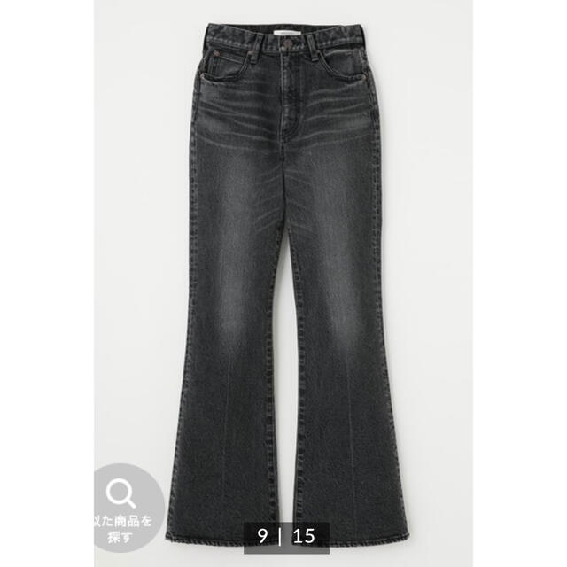 新品未使用品 MOUSSY MVS BLACK FLARE(L) 26