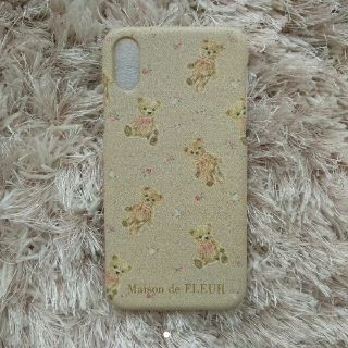 メゾンドフルール(Maison de FLEUR)のメゾンドフルール　ベア　iPhoneX/XSケース(iPhoneケース)