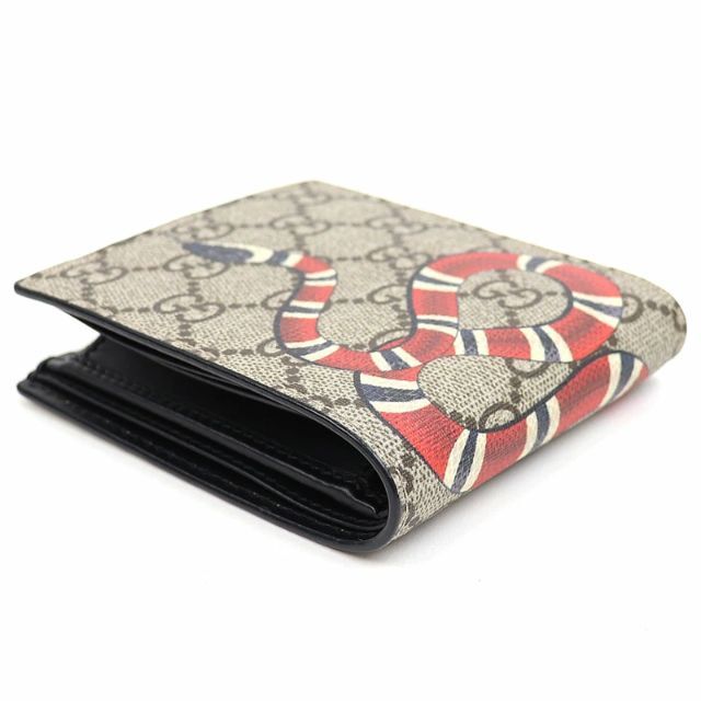 Gucci(グッチ)のグッチ【GUCCI】スネークプリント ウォレット メンズのファッション小物(折り財布)の商品写真