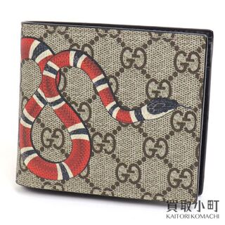 グッチ(Gucci)のグッチ【GUCCI】スネークプリント ウォレット(折り財布)