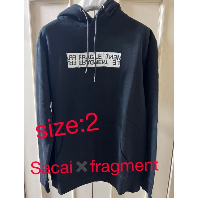 訳あり　sacai ドッキングフーディー