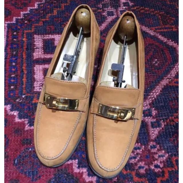 【希少!!】靴HERMES エルメスケリーレザーローファー - trident-intl.com