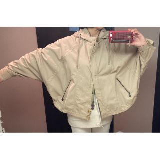 美品☆モンクレール・CHAR ドルマンスリーブ コットンジャケット(0