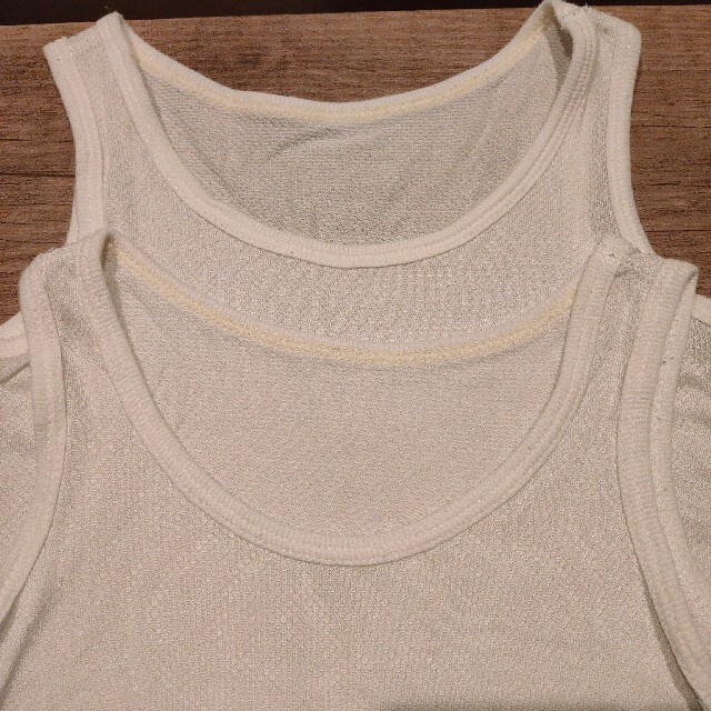 UNIQLO(ユニクロ)の[80ｻｲｽﾞ] エアリズムシャツ5枚セット キッズ/ベビー/マタニティのベビー服(~85cm)(肌着/下着)の商品写真