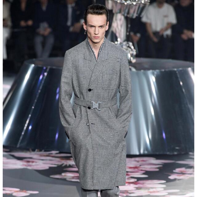 激安】 DIOR HOMME - 大幅値下げ!Dior men 19pre-fallベルトコート