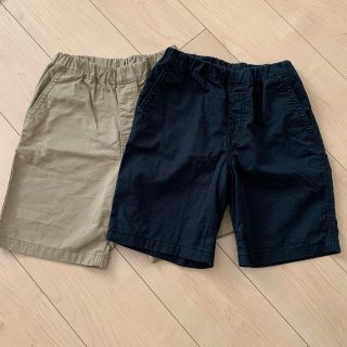 ユニクロ(UNIQLO)のUNIQLOキッズ　ハーフパンツ  130cm(パンツ/スパッツ)