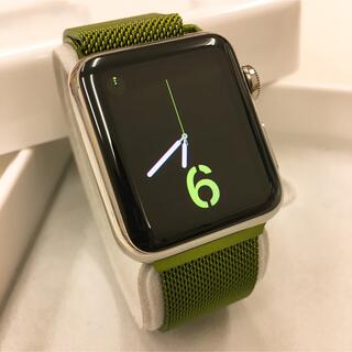 アップルウォッチ(Apple Watch)のアップルウォッチ 初代 ステンレス Apple Watch 38mm(腕時計)